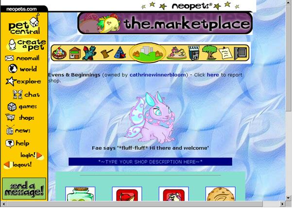 Neopets user lookup layouts 7 pets